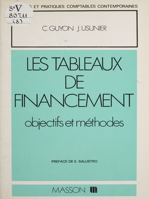 cover image of Les Tableaux de financement